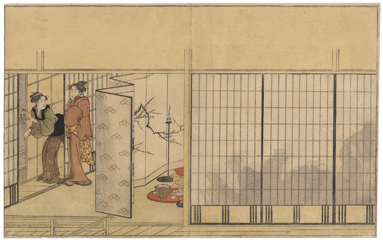 UTAMARO (1753?-1806). A party scene UTAMARO (1753?-1806). A party scene