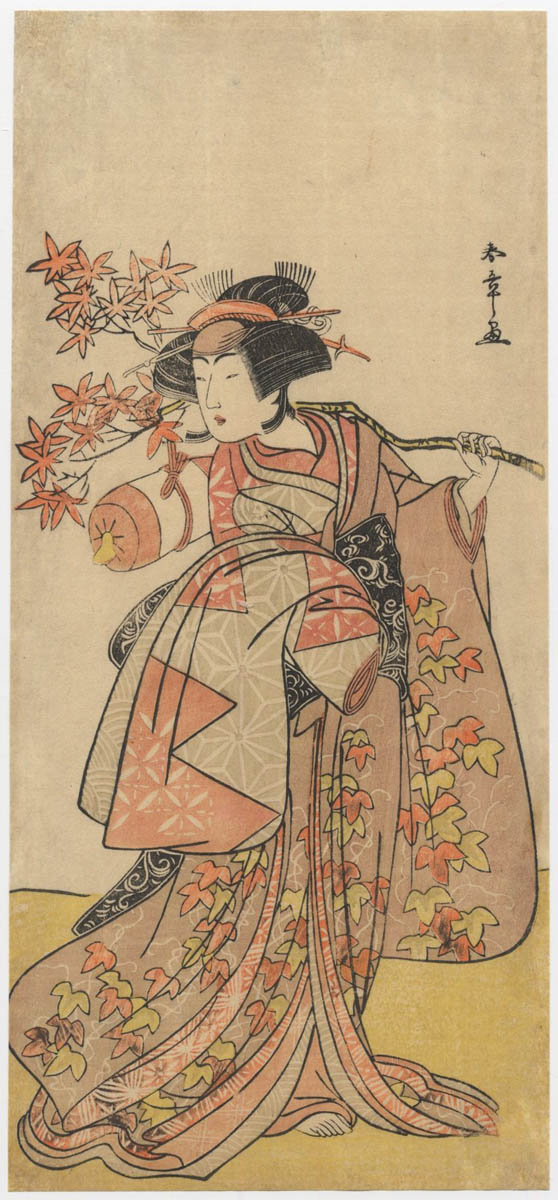 SHUNSHŌ (1726-1792). Attore kabuki. (Venduto) SHUNSHŌ (1726-1792). Attore kabuki. (Venduto)