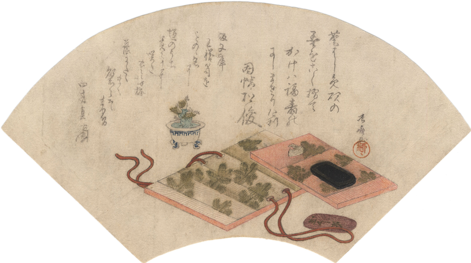 SHINSAI (1764-1820). Writing Box SHINSAI (1764-1820). Writing Box