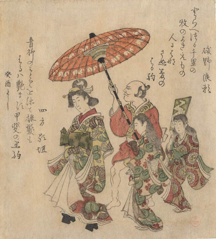 SHUNMAN  (1757–1820). Oiran. (Sold)
