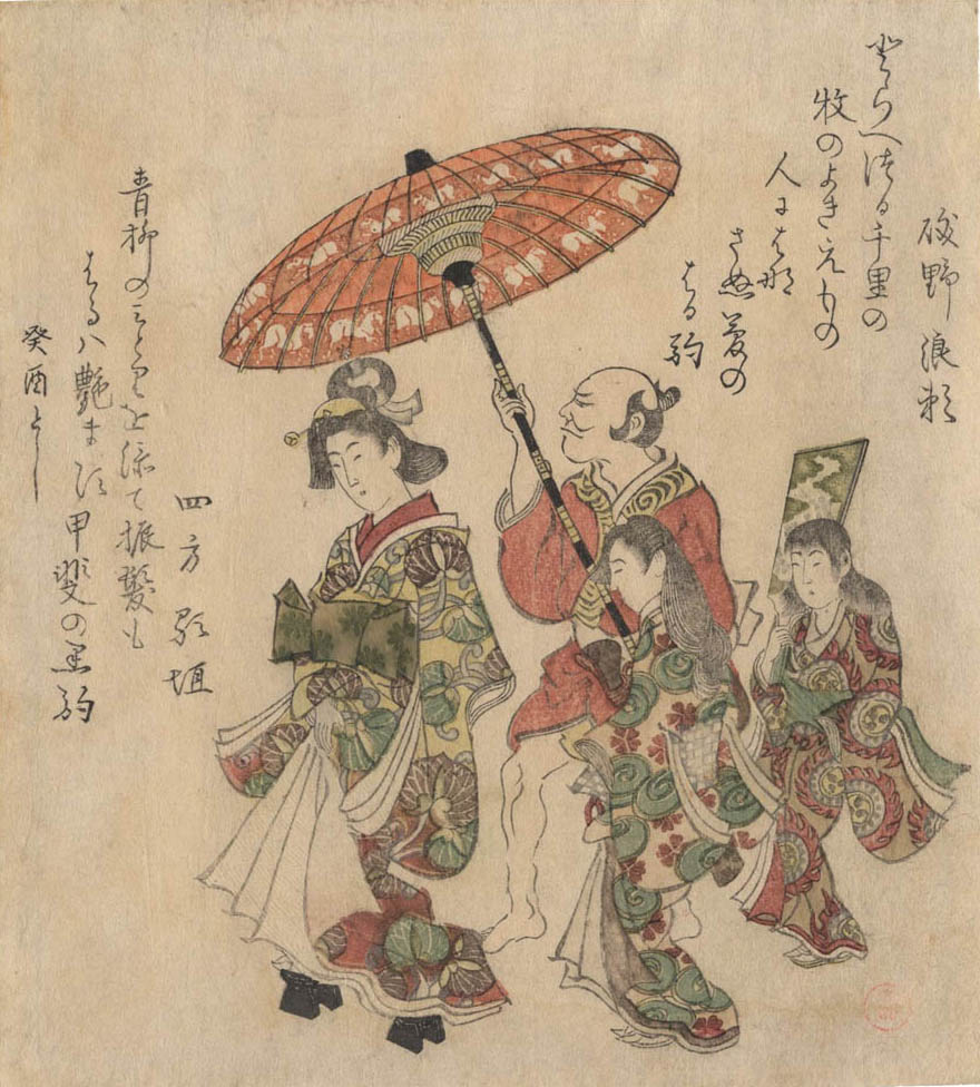 SHUNMAN (1757–1820). Oiran SHUNMAN (1757–1820). Oiran