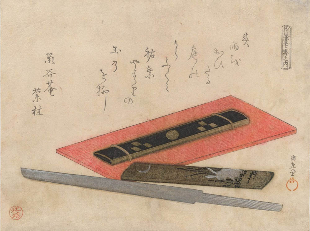 SHUNMAN (1757–1820). Kozuka handles SHUNMAN (1757–1820). Kozuka handles