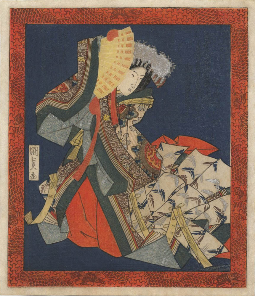 KUNISADA (1786-1865). Segawa Kikunojō V KUNISADA (1786-1865). Segawa Kikunojō V