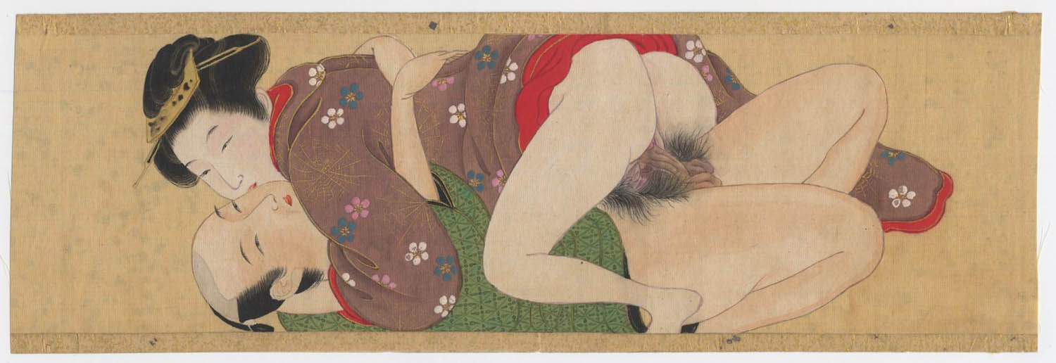 SETTEI (1726-1786). Love making SETTEI (1726-1786). Love making