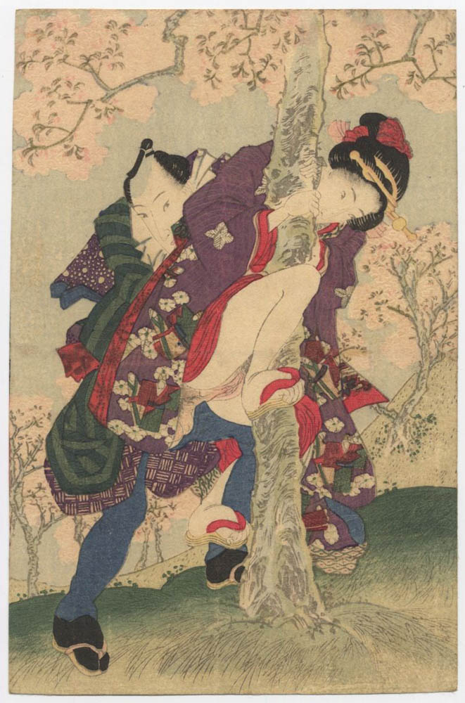 KUNISADA (1786-1865). A couple KUNISADA (1786-1865). A couple