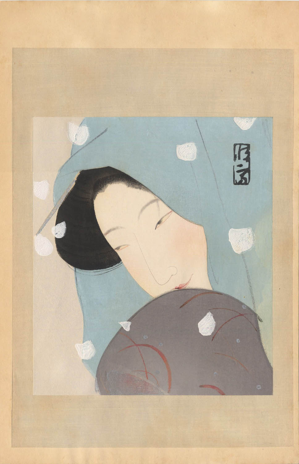 TSUNETOMI  (1880-1947). Umekawa.